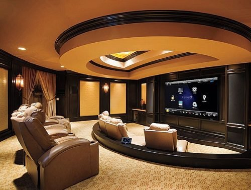 sala de cine en casa