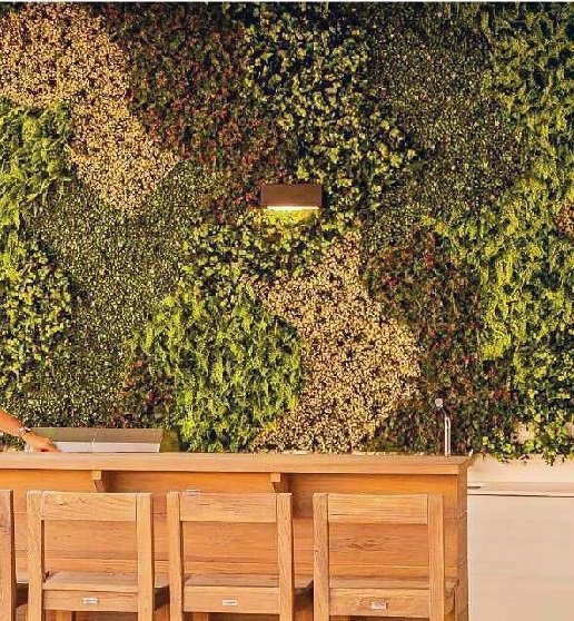 Jardines verticales artificiales