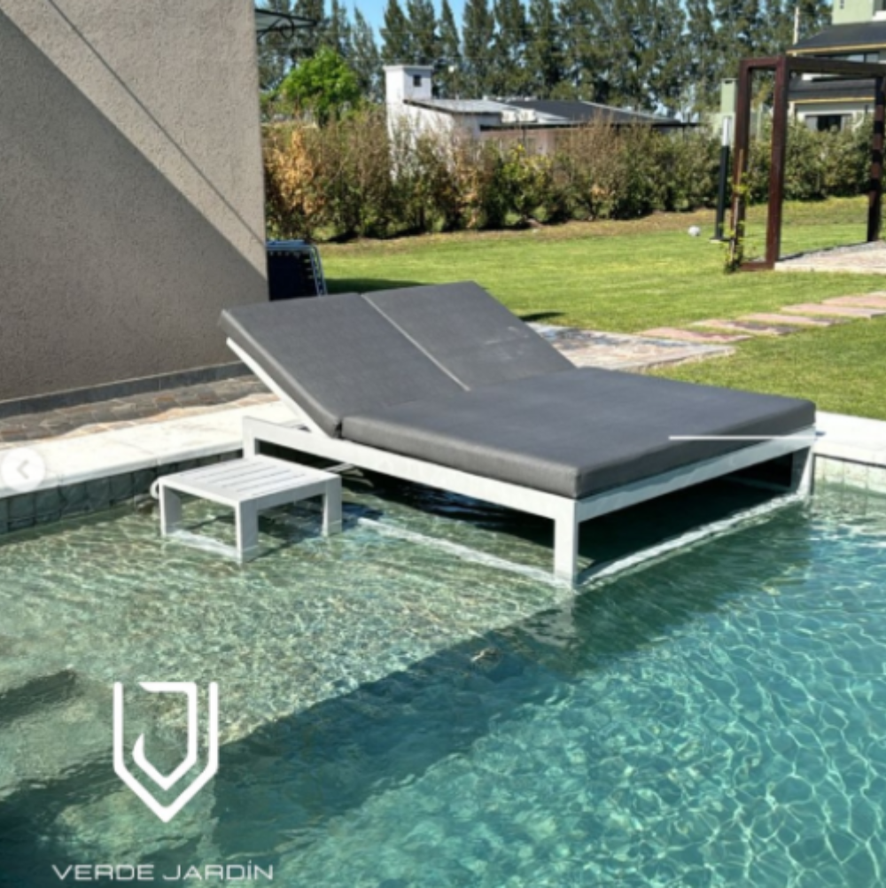 Reposeras de aluminio para exterior