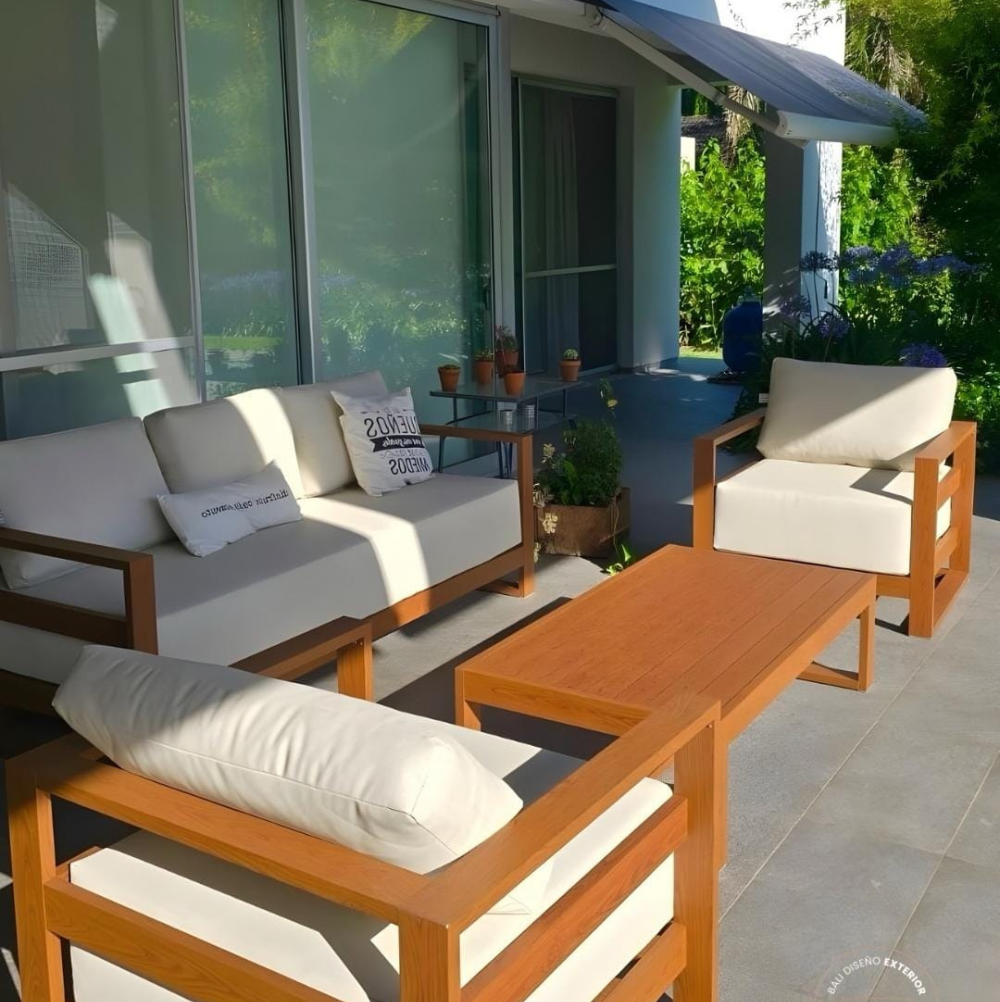 Sillones para exterior de aluminio