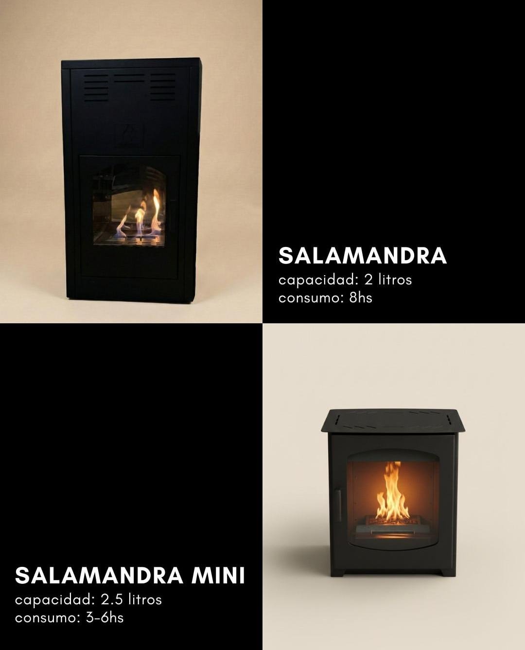 chimeneas decorativas