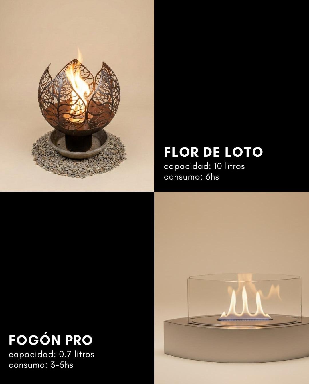 chimeneas decorativas