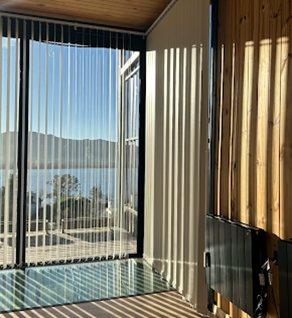 Cortinas bandas verticales